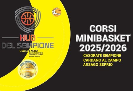 Corsi Minibasket Hub Giallo Nero