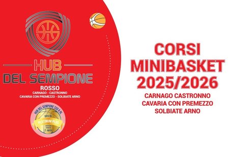 Corsi Minibasket Hub Rosso